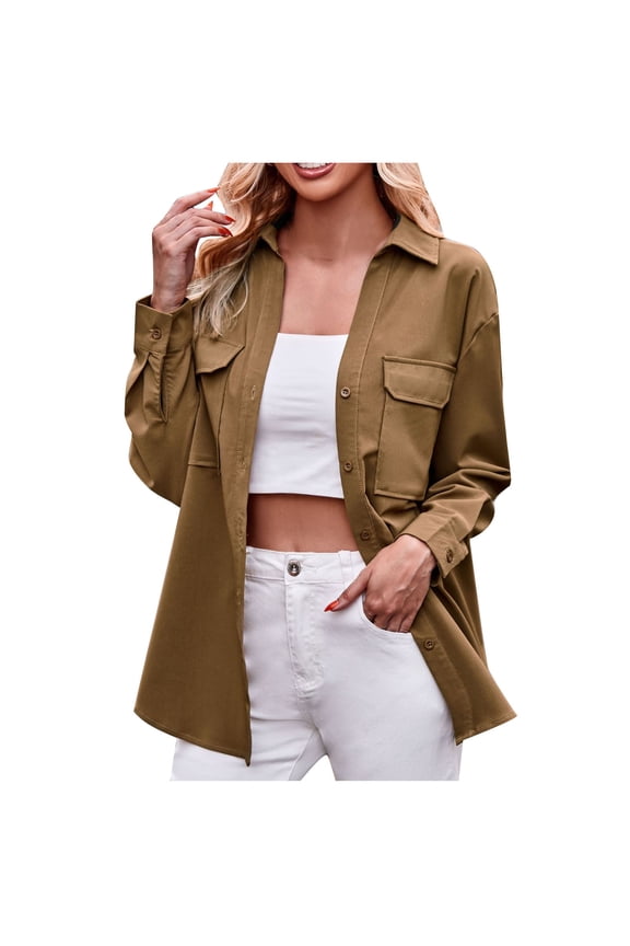 Lightweight Cardigans Sevevn Women's Fashion Casual Color Long Sleeve Cardigan