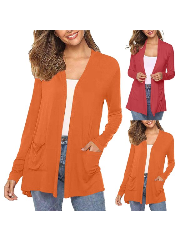 Lightweight Cardigans for Women Open Front Coat, Thin Cardigan for Women, Long Cardigans for Women, Open Front Cardigan, Light Cardigans for Women Summer Multicolor S