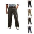 thumbnail image 1 of Lightweight Cargo Pants for Men Outdoor Casual Durable Hiking Work Utility Pants with Pockets Trousers, 1 of 1