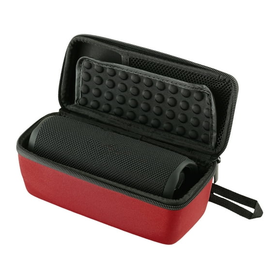 Lightweight Carrying Case for Speakers Storage Box with NonSlip Handle Strap and Dustproof Design Outer Shell