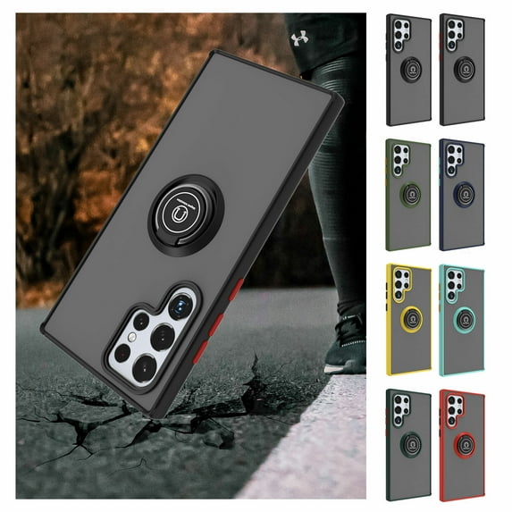 Lightweight Case For Samsung Galaxy S22 Plus S22 Ultra Shockproof Heavy Armor Stand Case Cover