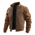 thumbnail image 1 of Lightweight Casual Jacket Solid Color Outerwear For Daily Wear Comfortable Zip Up Windbreaker, 1 of 8