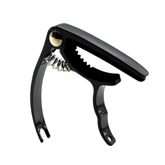 Lightweight Classical Metal Guitar Capo Musical Capo for Acoustic Electric Guitar Ukulele String InstrumentsBlack