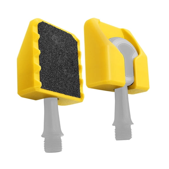 Lightweight Clipless Pedal Adapters With Anti-Slip Texture, Converts To Standard Platform Pedals, Easy Installation Cycling Accessories