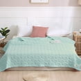 thumbnail image 1 of Lightweight Comforter 59"×78.7" Washed Cotton Quilt As Compact Summer Bedding For Air-Conditioned Rooms, 1 of 6