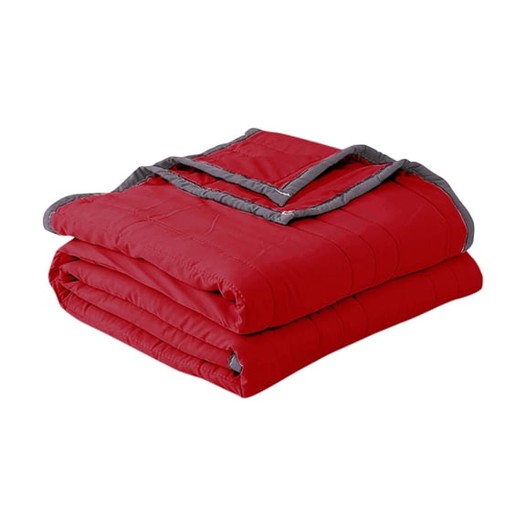 Lightweight Comforter, Quilted Cooling Duvet Insert, Down Alternative Summer Comforter Ultra Soft, Machine Washable, 70x78 Inches