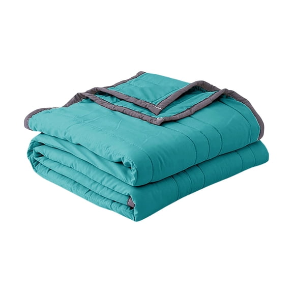 Lightweight Comforter, Quilted Cooling Duvet Insert, Down Alternative Summer Comforter Ultra Soft, Machine Washable, 70x78 Inches