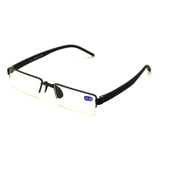 Lightweight Computer Reading Glasses - Flexibale TR90 Frame - Anti Blue Blocker Readers - 100% UV protection