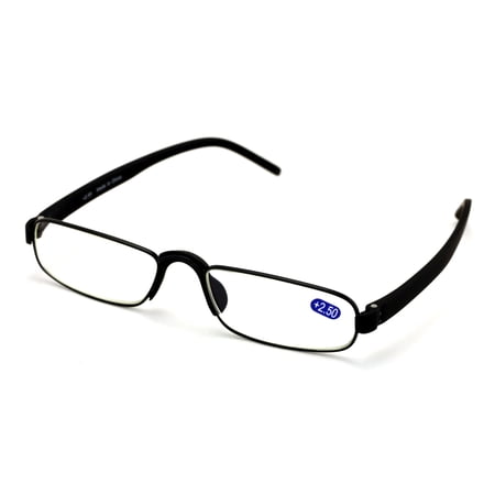 Lightweight Computer Reading Glasses - Flexibale TR90 Frame - Anti Blue Blocker Readers - 100% UV protection