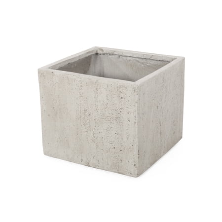 Lightweight Concrete Outdoor Garden Planter No Assembly Required