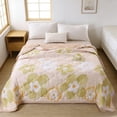 thumbnail image 1 of Lightweight Cooling Blanket Soft Microfiber Summer Breathable Throw for Bed Couch Travel 39x59 Inches Multicolor, 1 of 6