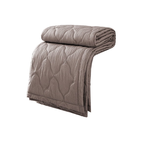 Lightweight Cooling Quilt | 150×100cm Soft Breathable Summer Blanket, Quilted Texture for Air Conditioner Room