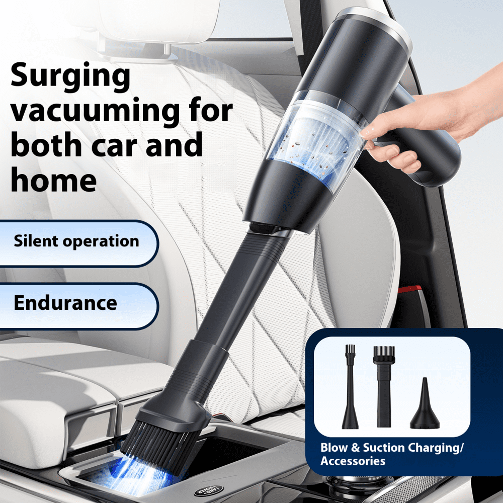 Lightweight Cordless Handheld Vacuum Powerful Suction Compact Multi ...