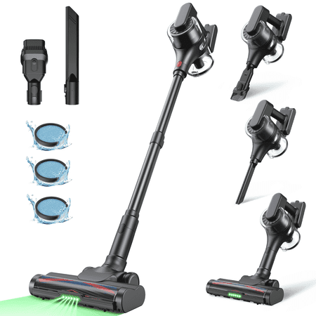 MOOSOO Cordless Stick Vacuum Cleaner, Lightweight 4-in-1 for Pet Hair, Hard Floor & Carpet, Black price history and forecast - Busybudy TC1 Pro