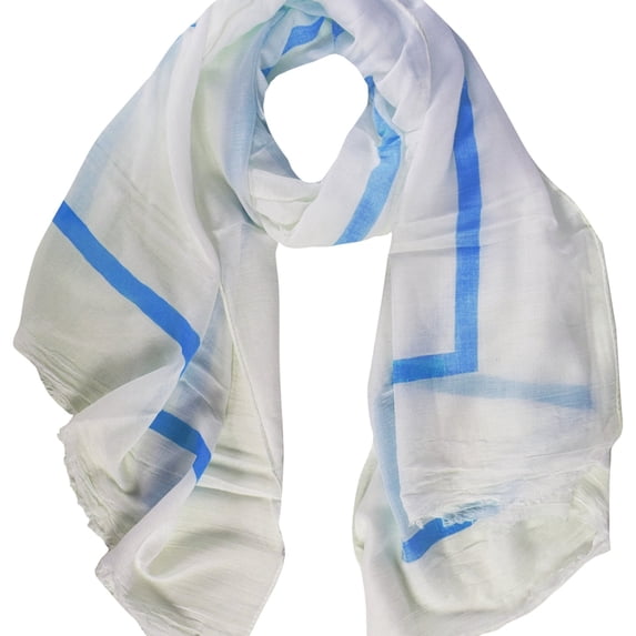 Lightweight Cotton Blend Sophisticated Scarves Shawls