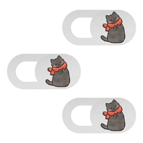 Lightweight Creative Animal Webcam Cover Lens Protector Shield Suitable for Privacy Protective on Phones Tablets Laptops