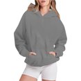 thumbnail image 1 of SHE IS Lightweight Crewneck Sweatshirt Women Cropped Womens Plus Size Hoodies Pullover 4x Pullover Sweatshirts for Women with Pockets Plus Size Graphic Crop Tops for Women My Orders Placed, 1 of 4
