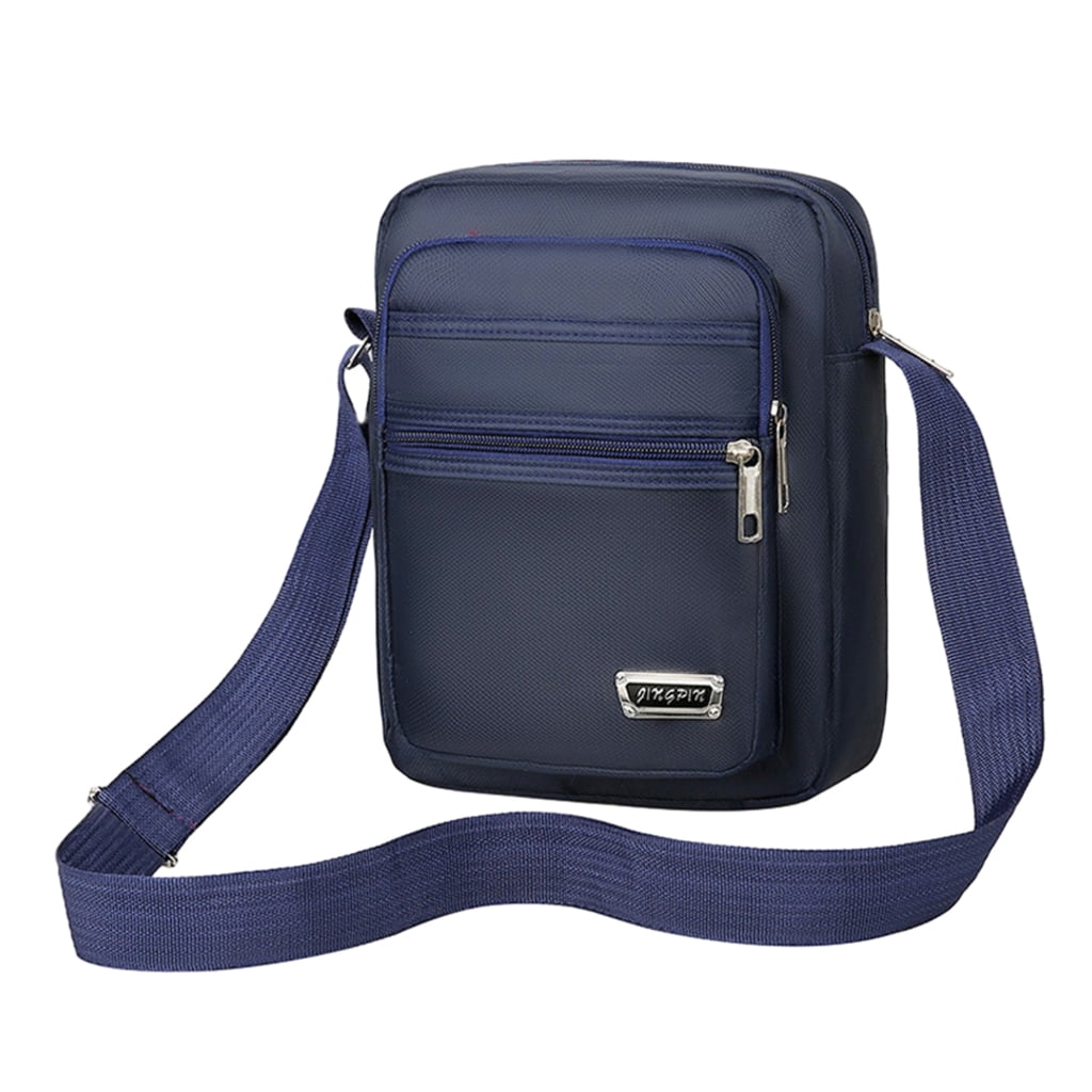 Walbest Men's Casual Canvas Crossbody Bag, Outdoor Sling Walbest Men's Casual Canvas Crossbody Bag, Outdoor Sling
