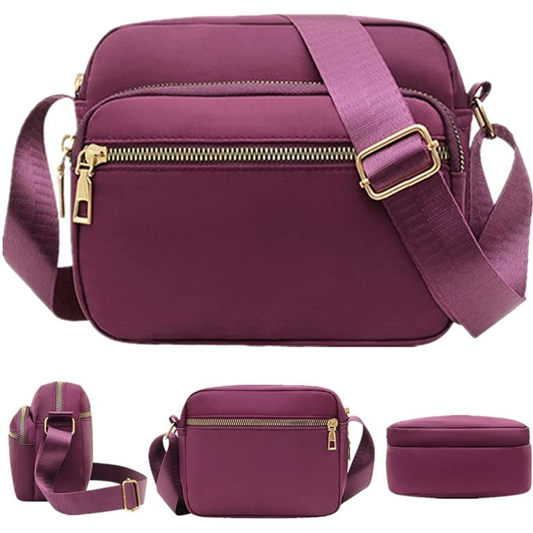 【、】OVY Nylon Lightweight Shoulder Bag All-Over Print Utility Crossbody Bag | Fourthwall