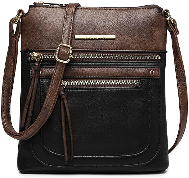 Scarleton Multi Pocket Shoulder Bag, Crossbody Bag for Women, H1407 ...
