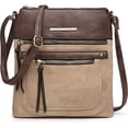 thumbnail image 1 of Lightweight Crossbody Bags for Women Shoulder Bag Purse Vegan Leather Soft Travel Handbag with Multi Pockets, 1 of 7