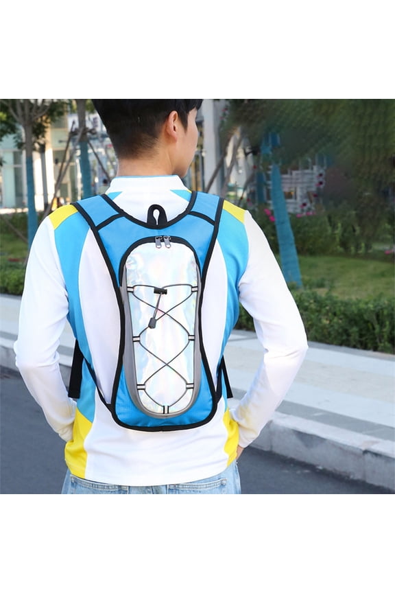 Lightweight Cycling Hydration Backpack, Water Repellent Nylon Material, Drawstring Closure System, for Outdoor Sports and Travel Hydration Needs