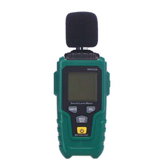 Lightweight Decibel Measurement Tool with Clear LCD Display for Environmental Testing in Multiple Setting