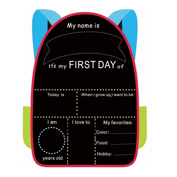 Lightweight Design Wooden Message Board Homework Blackboard for Students