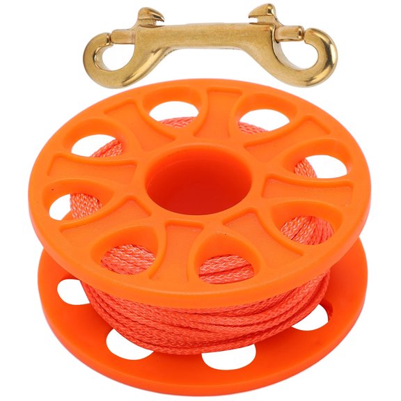 Lightweight Diving Spool, Double Hook Reel for Cave/Snorkeling, Enduring Line Management