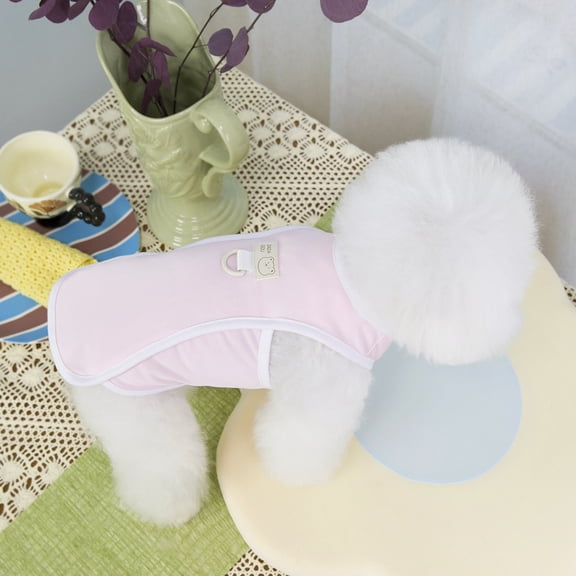 Lightweight Dog Sun Shirt UPF 50 Breathable Sleeveless Vest Reflective Trim Active Pet Apparel