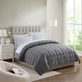 thumbnail image 1 of Lightweight Down Alternative All Season Oversized Comforter, Gray - King, 1 of 1