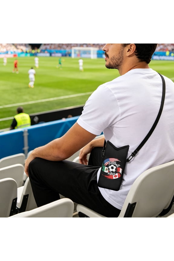 Lightweight Drawstring Backpack, Mini Sackpack for Sports Games, Nylon Gym Bag Small for Travel, Portable Soccer Fan Bag for Daily Use