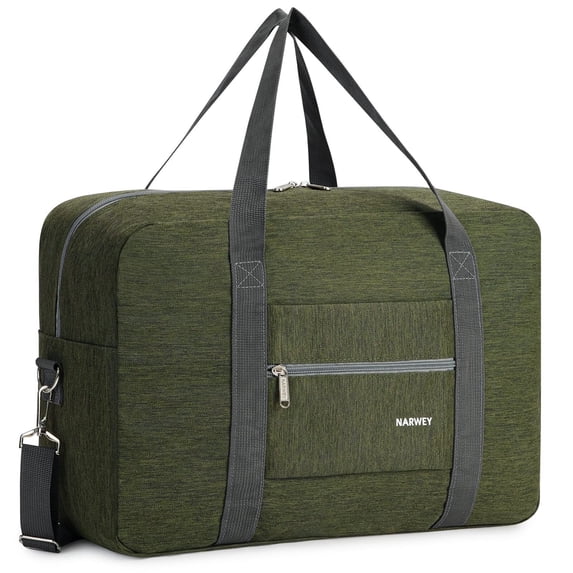 Lightweight Foldable Duffel Bags for Spirit Airlines Personal Item Bag 18x14x8 Underseat Carry on Waterproof Travel Tote Handbag with Shoulder Strap