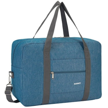 Lightweight Foldable Duffel Bags for Spirit Airlines Personal Item Bag 18x14x8 Underseat Carry on Waterproof Travel Tote Handbag with Shoulder Strap