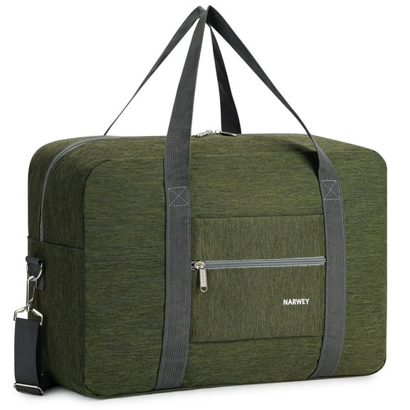 Lightweight Foldable Duffel Bags for Spirit Airlines Personal Item Bag 18x14x8 Underseat Carry on Waterproof Travel Tote Handbag with Shoulder Strap