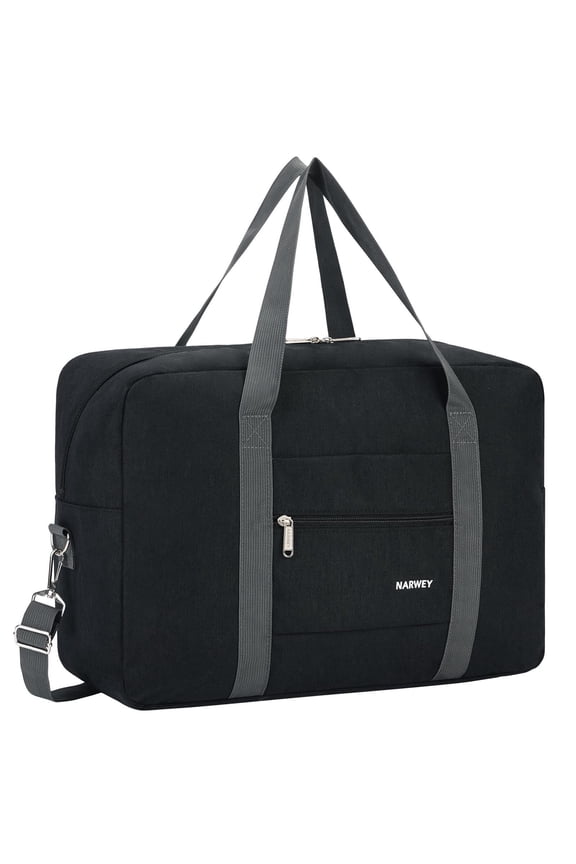 Lightweight Foldable Duffel Bags for Spirit Airlines Personal Item Bag 18x14x8 Underseat Carry on Waterproof Travel Tote Handbag with Shoulder Strap