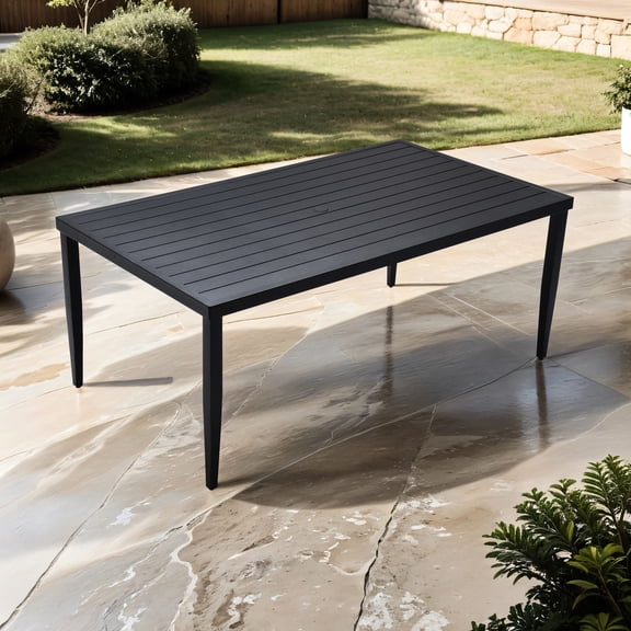 Lightweight & Durable Aluminum / Outdoor Relaxing Time / Ember Black Color