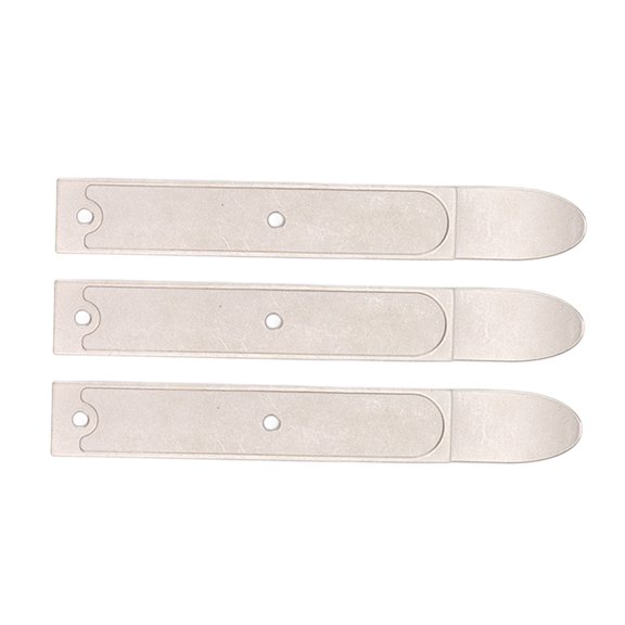 Lightweight & Durable Trim Repair Tools for Home, Factory, Office Use - 3-Pack Aluminum Alloy Wedge Pry Bars