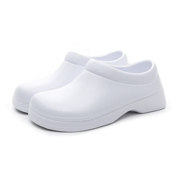 Lightweight EVA Non Slip Kitchen Shoes, Low Cut Chef Work Shoes with Water Resistant Sole