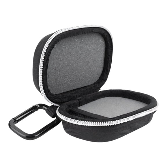 Lightweight Earbud Storage Box Scratch Resistant With Soft Memory Foam Lining And Easy Access Hook