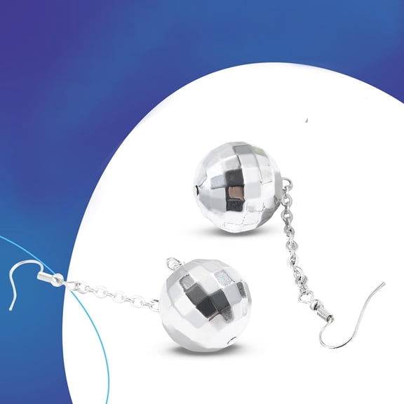 Lightweight Earrings Sliver Gold Disco Ball Earrings For Women Vintage Earrings Women's Costume Accessories