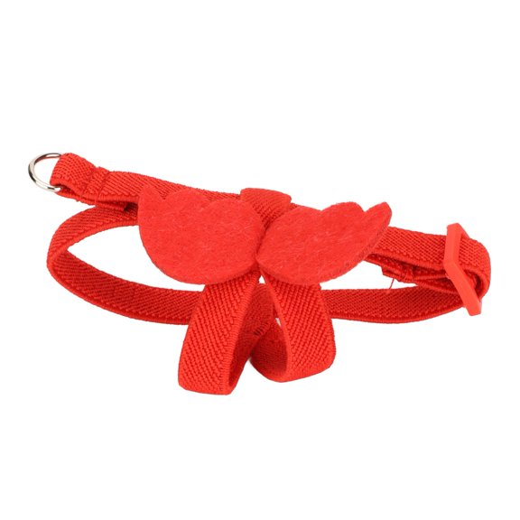 Lightweight Elastic Harness Chest Strap with Traction Rope for Flying Training Alexandrine Scarlet Keck Mini Macaw