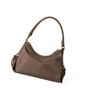 Lightweight Ergonomic Handbag with Top Handle, Multiple Pockets & Comfortable Shoulder Strap for Commuting Essentials