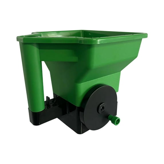 Lightweight Ergonomic Handheld Seedlings And Fertilizers Spreader Tool Adjustable Flows Control For Lawn Garden Farm Use