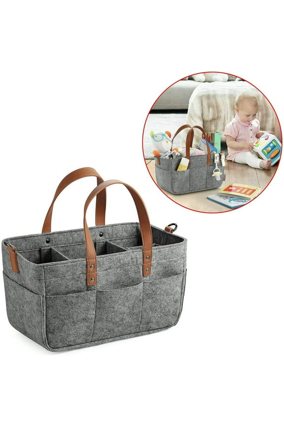 Lightweight Expandable Storage Tote – Portable Travel & Home Essentials Bag with Adjustable Sections for Gym, Beach & Daily Essentials