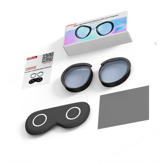 Lightweight Eye Protections Lens for MQ 3 VR Glasses Quick Changing Designs and Scratch Resistant Coating