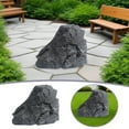 thumbnail image 1 of Lightweight Rock Cover - 12" Realistic Stone for Outdoor Decor, PU Foam Well Pump Cover, Landscape Rocks for Garden, Yard, Aquarium, and Patio Decoration, 1 of 7