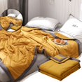 thumbnail image 1 of Lightweight Fall Quilt, Double-Sided Cold Effect Autumn Cooling Comforter, Machine Washable Breathable Cooling Quilt for All Season, 1 of 2