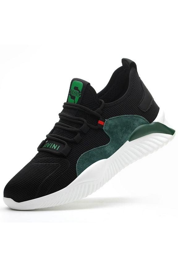 Lightweight Fashion Steel Toes Safety Shoes for Men Working Shoes Women's Non-Slip Industrial Protective Shoes Footwear