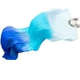 thumbnail image 1 of Lightweight Faux Silk Belly Dance Fan Veils Flexible Dance Fan Long Fan Dancing Fan for Performances &Trainings, 1 of 4